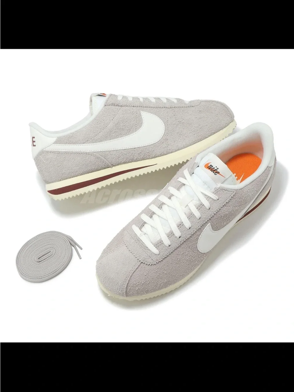 Nike Cortez SE College Grey Sail Men Unisex Casual Lifestyle Shoes